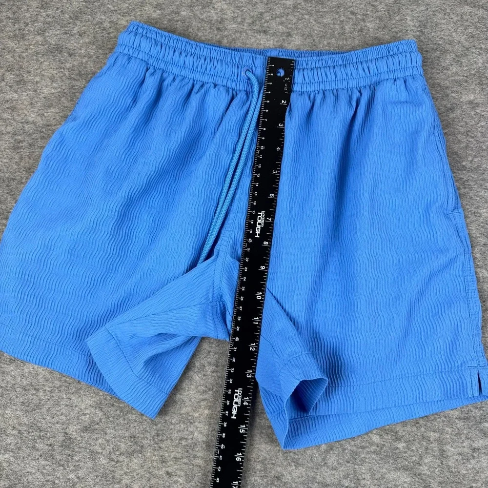 Chubbies Cascade Coolers Lined Textured Swim Trunks 5.5